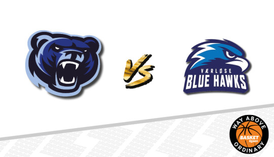 Playoff: Bakken Bears vs. Værløse Blue Hawks med Student Basketball Lounge