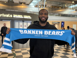 Bakken Bears Scarf - Light Blue
